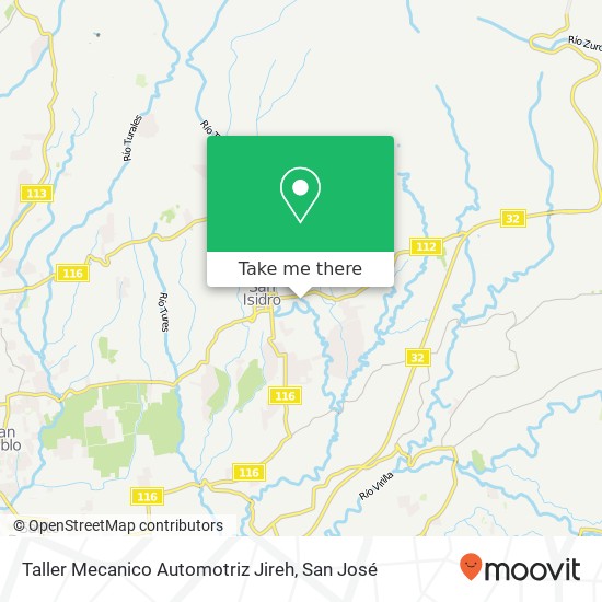 Taller Mecanico Automotriz Jireh map