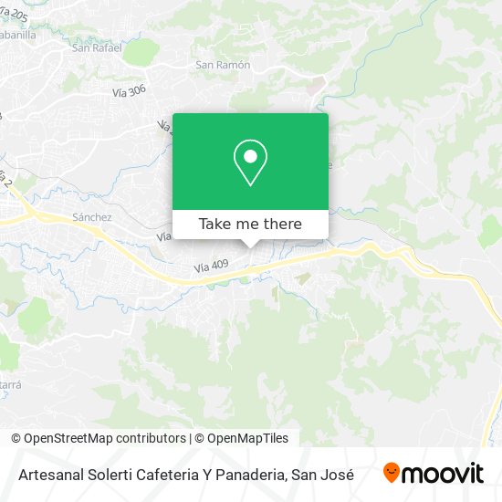 Artesanal Solerti Cafeteria Y Panaderia map