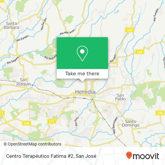 Centro Terapéutico Fatima #2 map