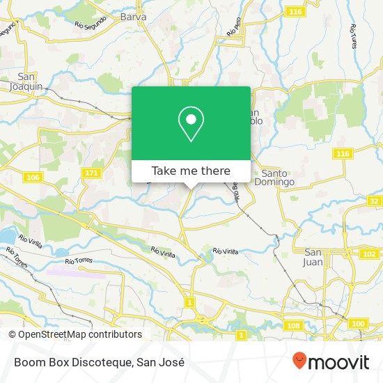 Boom Box Discoteque map