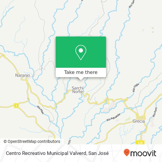 Centro Recreativo Municipal Valverd map