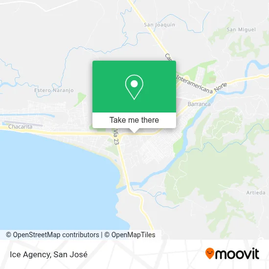 Ice Agency map