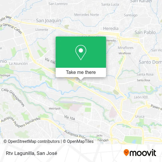 Rtv Lagunilla map
