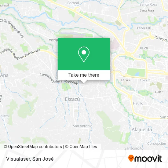 Visualaser map