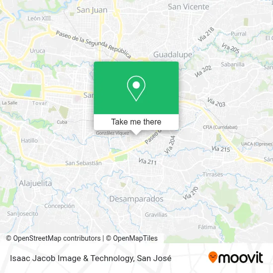 Isaac Jacob Image & Technology map