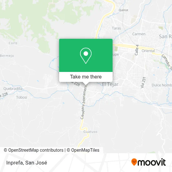 Inprefa map