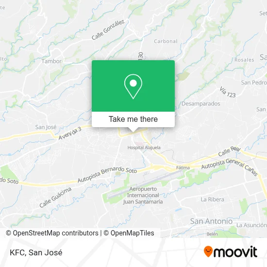 Kfc map