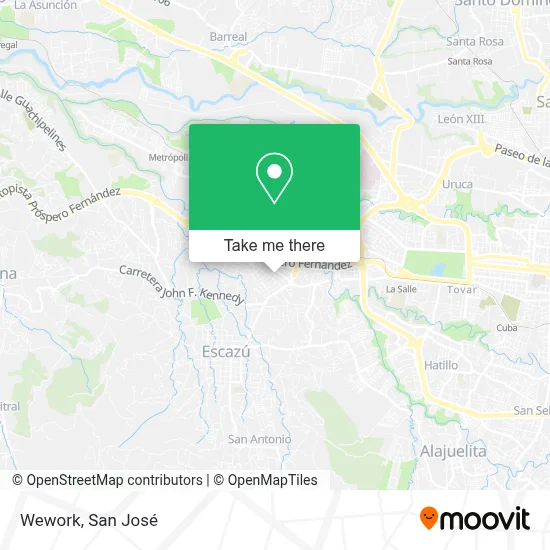 Wework map
