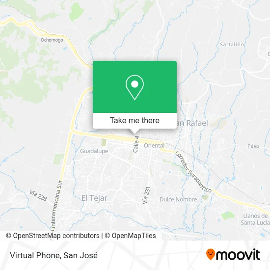 Virtual Phone map