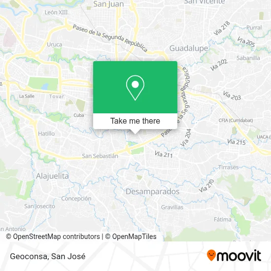 Geoconsa map