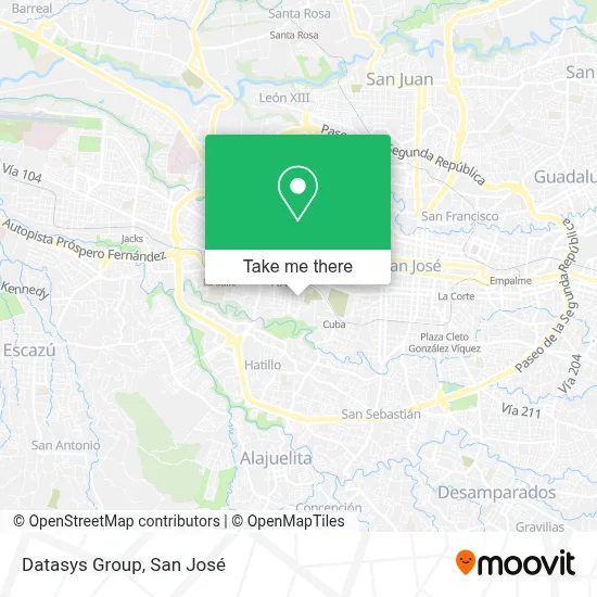 Datasys Group map