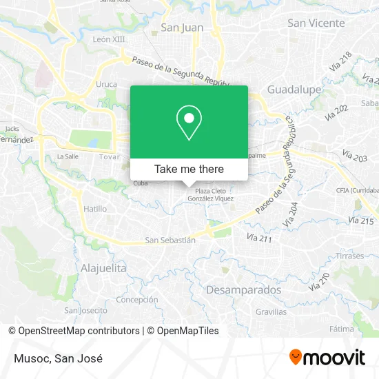 Musoc map