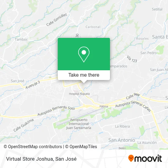 Virtual Store Joshua map