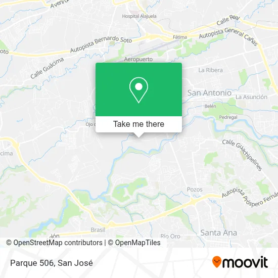 Parque 506 map