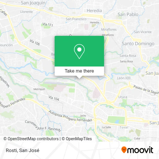 Rosti map