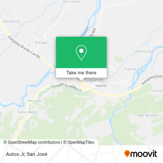 Autos Jr map