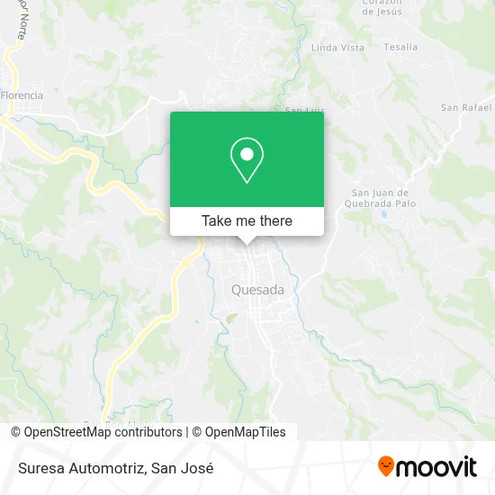 Suresa Automotriz map