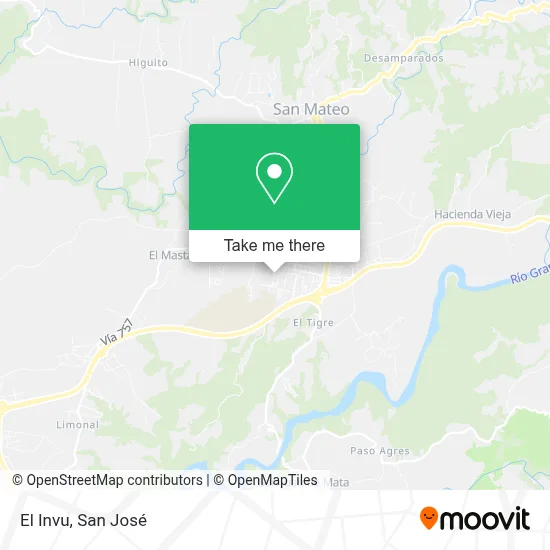 El Invu map