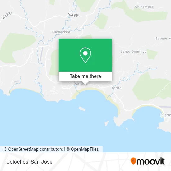 Colochos map