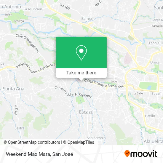 Weekend Max Mara map