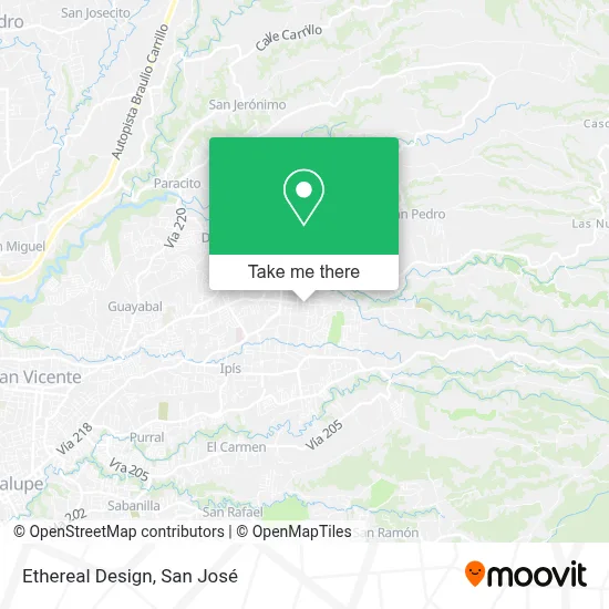 Ethereal Design map