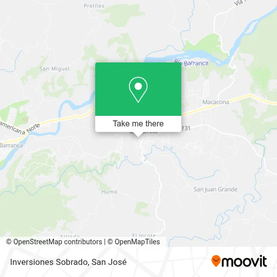 Inversiones Sobrado map