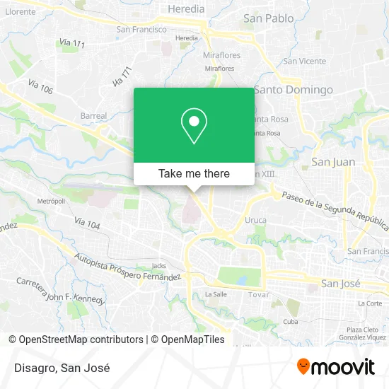 Disagro map