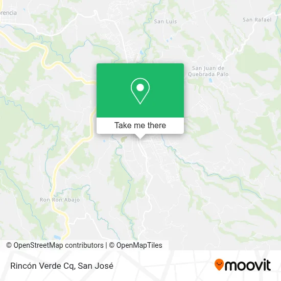 Rincón Verde Cq map