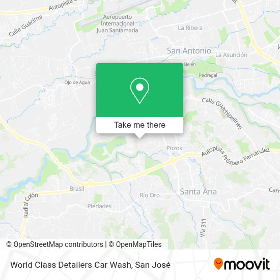 World Class Detailers Car Wash map