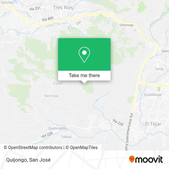 Quijongo map