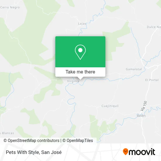 Pets With Style map