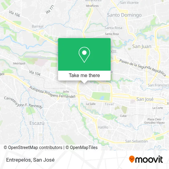 Entrepelos map