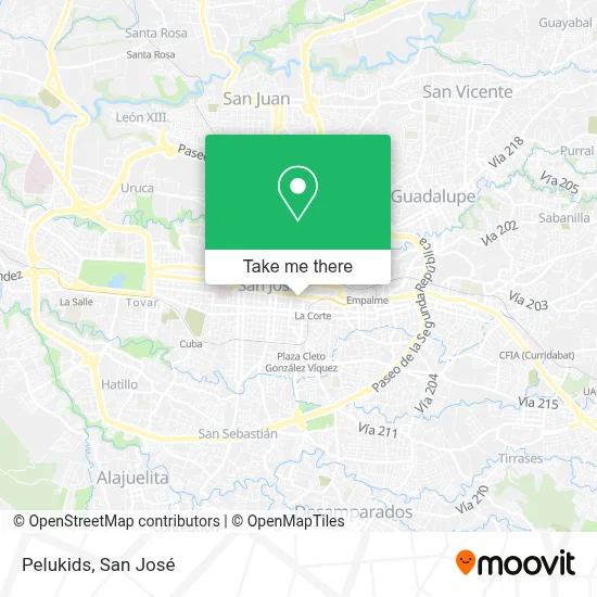 Pelukids map