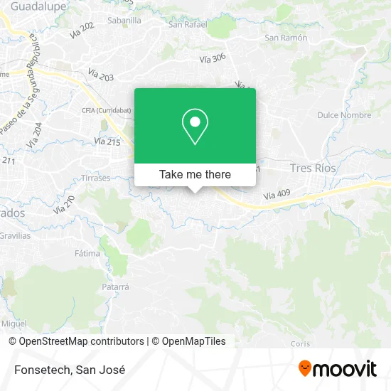 Fonsetech map