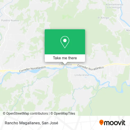 Rancho Magallanes map