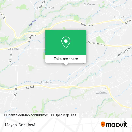 Mayca map
