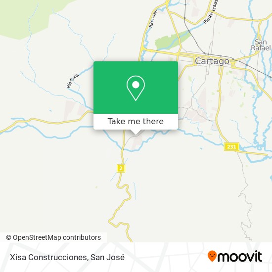 Xisa Construcciones map