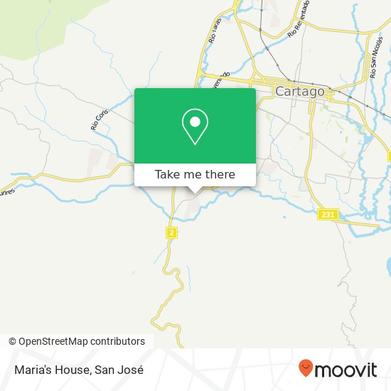 Maria's House map