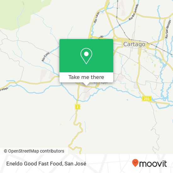 Eneldo Good Fast Food map