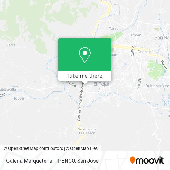 Galeria Marqueteria TIPENCO map