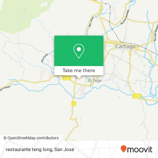 restaurante teng long map