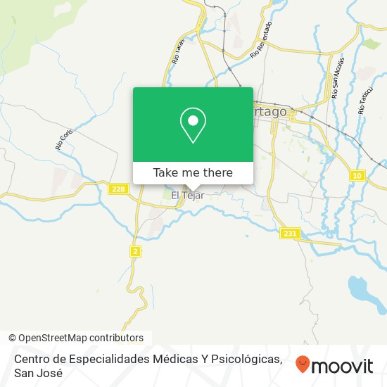 Centro de Especialidades Médicas Y Psicológicas map