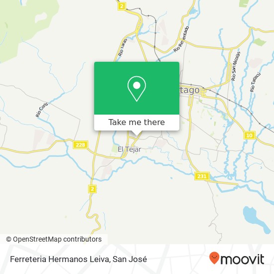 Ferreteria Hermanos Leiva map