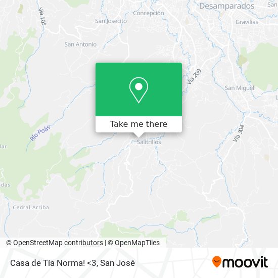 Casa de Tía Norma! <3 map