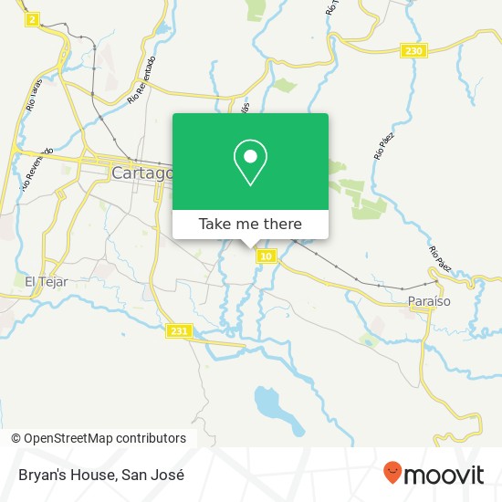 Bryan's House map