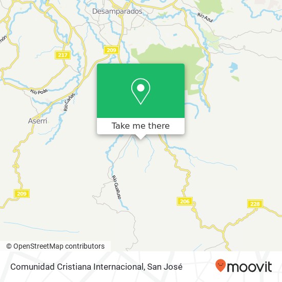 Comunidad Cristiana  Internacional map
