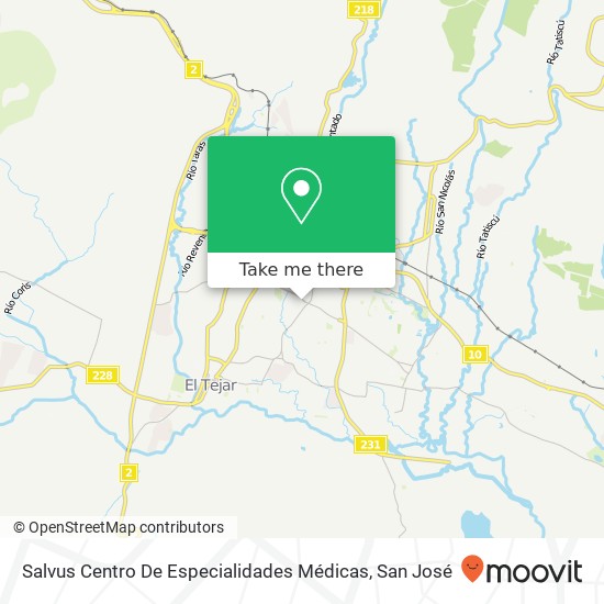 Salvus Centro De Especialidades Médicas map