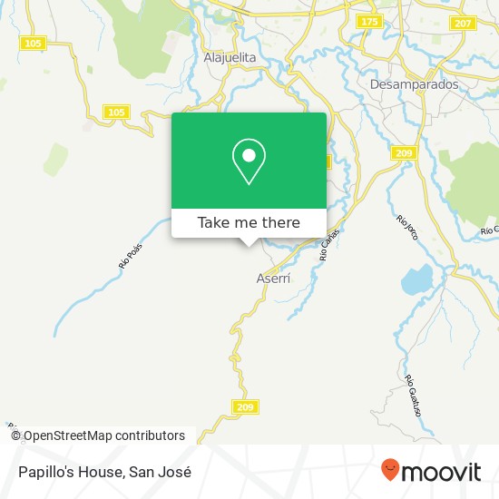 Papillo's House map