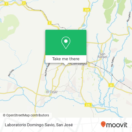 Laboratorio Domingo Savio map