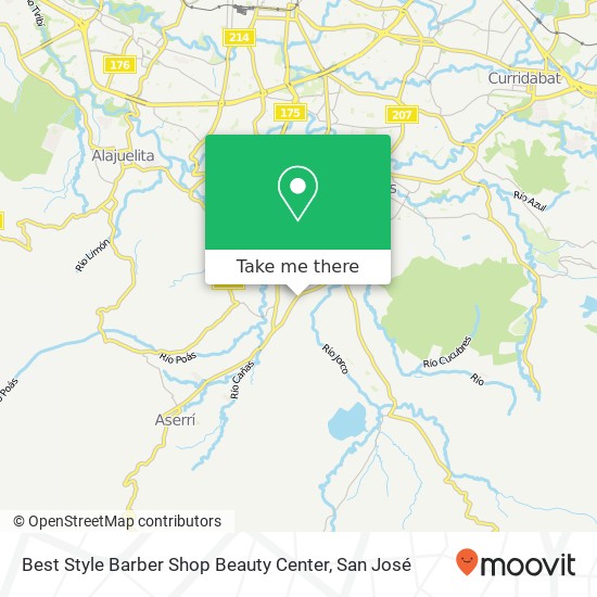 Best Style Barber Shop Beauty Center map